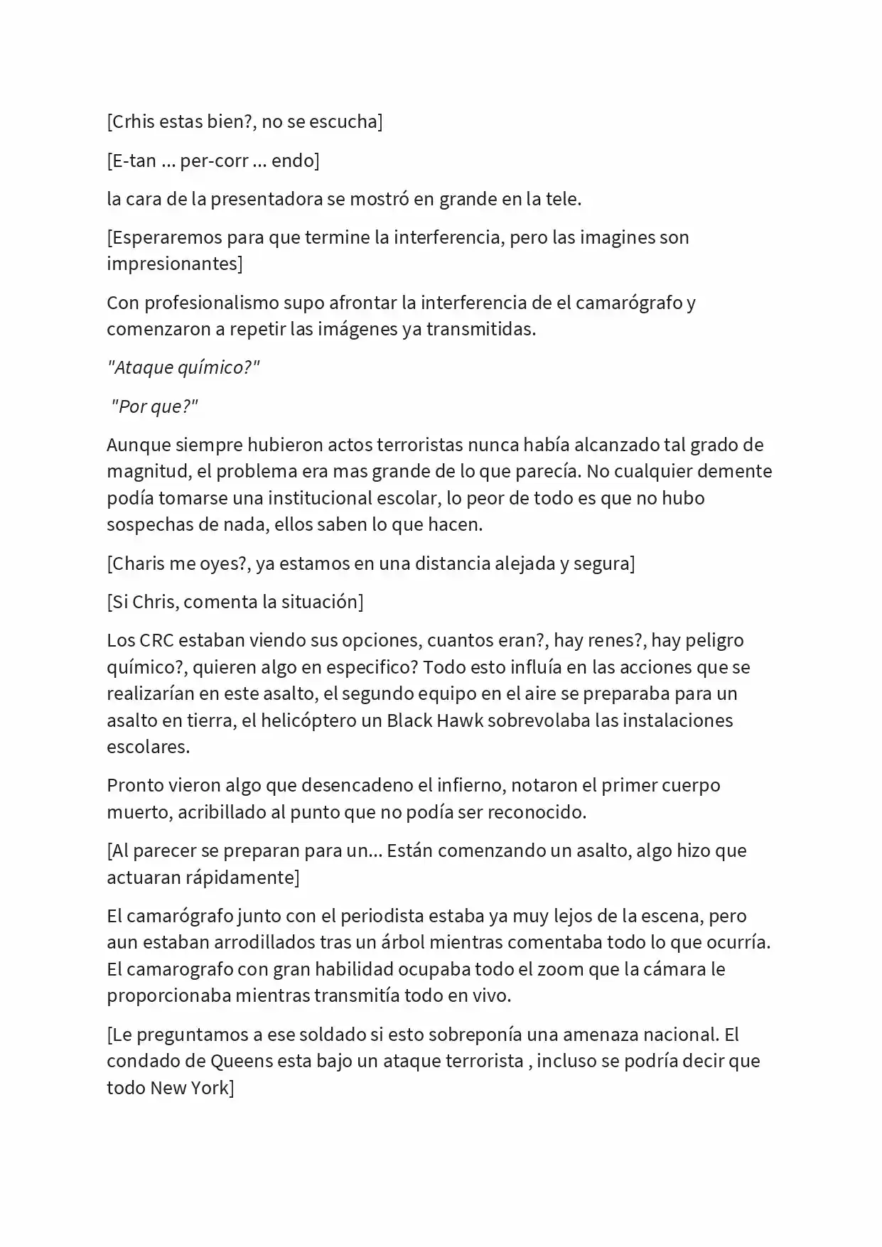 Odio Este Mundo Y Su Falso Dios (Novela) - Capítulo 15 - Página 2 - LectorTMOo