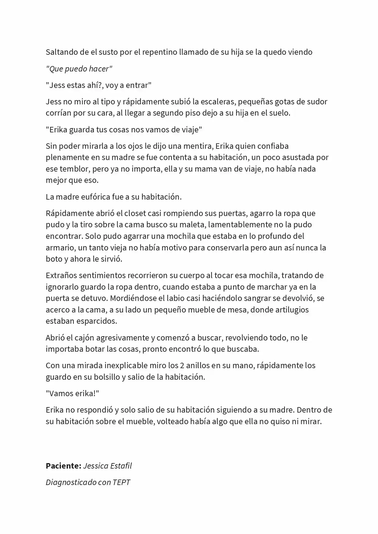 Odio Este Mundo Y Su Falso Dios (Novela) - Capítulo 15 - Página 5 - LectorTMOo