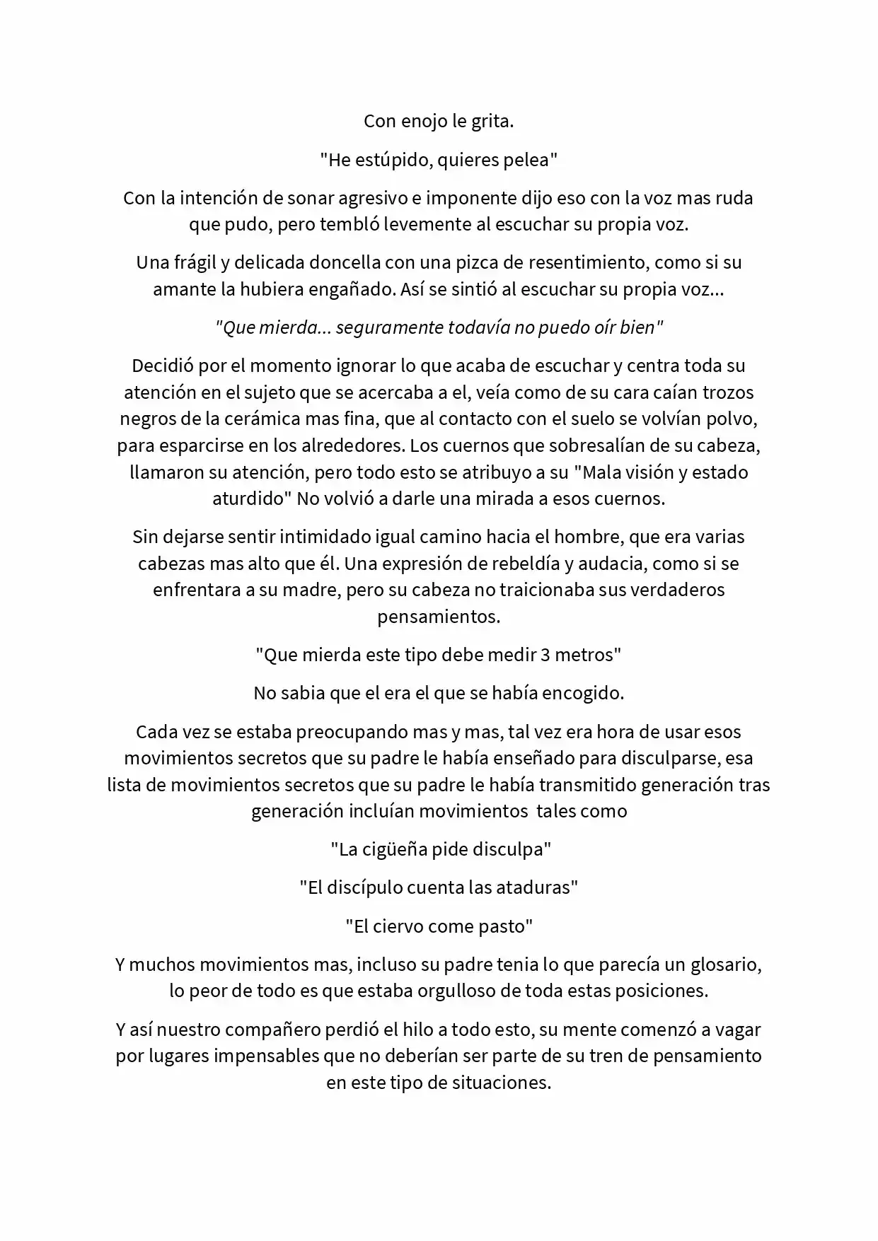 Odio Este Mundo Y Su Falso Dios (Novela) - Capítulo 4 - Página 4 - LectorTMOo