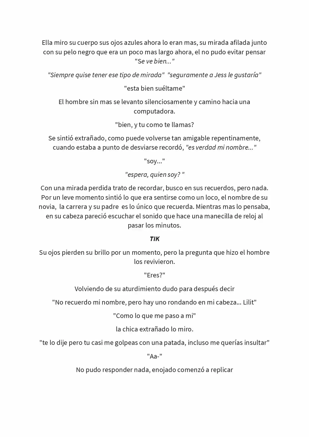 Odio Este Mundo Y Su Falso Dios (Novela) - Capítulo 5 - Página 6 - LectorTMOo