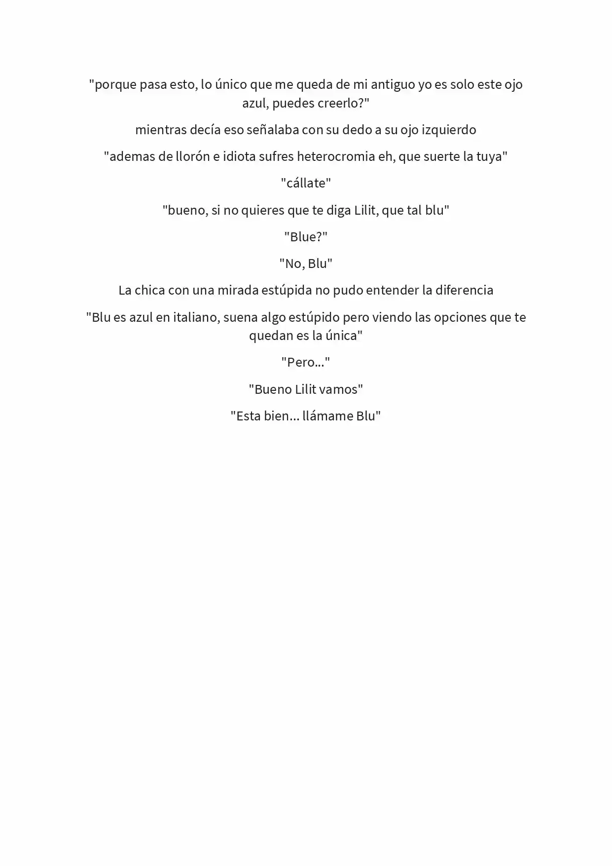 Odio Este Mundo Y Su Falso Dios (Novela) - Capítulo 5 - Página 7 - LectorTMOo