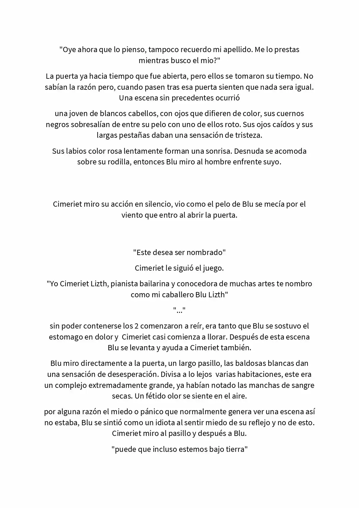Odio Este Mundo Y Su Falso Dios (Novela) - Capítulo 7 - Página 2 - LectorTMOo