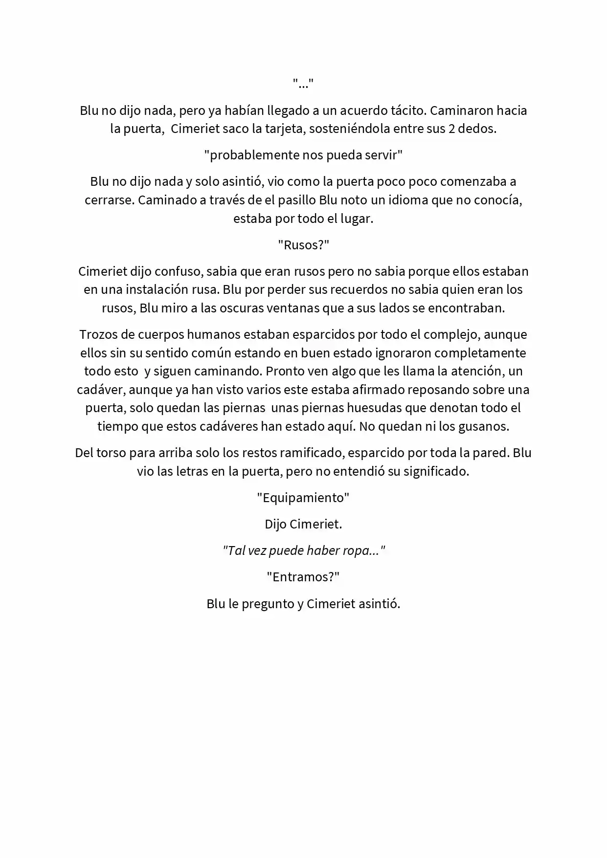 Odio Este Mundo Y Su Falso Dios (Novela) - Capítulo 7 - Página 3 - LectorTMOo