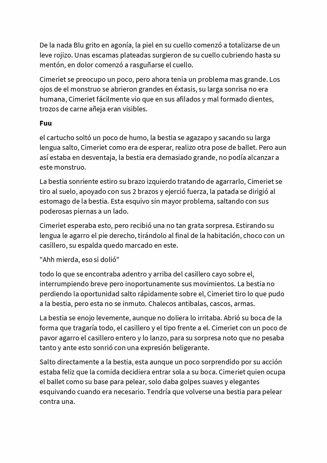 Odio Este Mundo Y Su Falso Dios (Novela) - Capítulo 8 - Página 2 - LectorTMOo