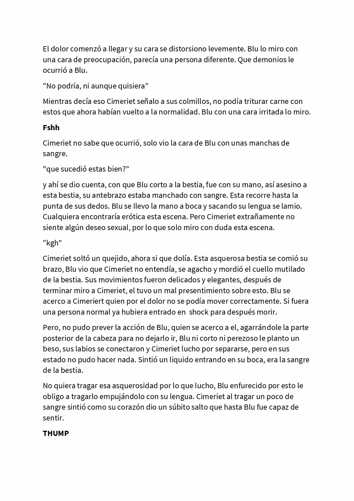 Odio Este Mundo Y Su Falso Dios (Novela) - Capítulo 8 - Página 6 - LectorTMOo