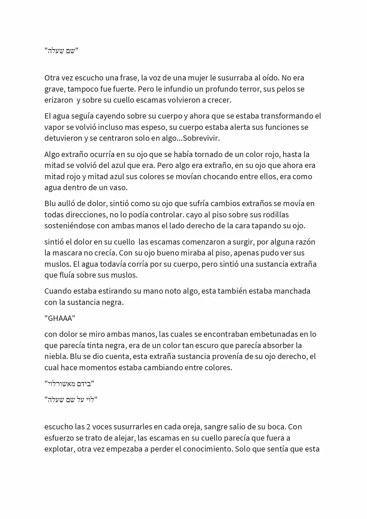 Odio Este Mundo Y Su Falso Dios (Novela) - Capítulo 9 - Página 4 - LectorTMOo