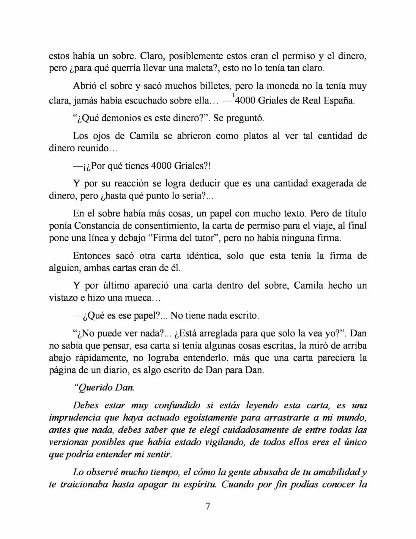 Odissey (Novela) - Capítulo  - Página 7 - LectorTMOo