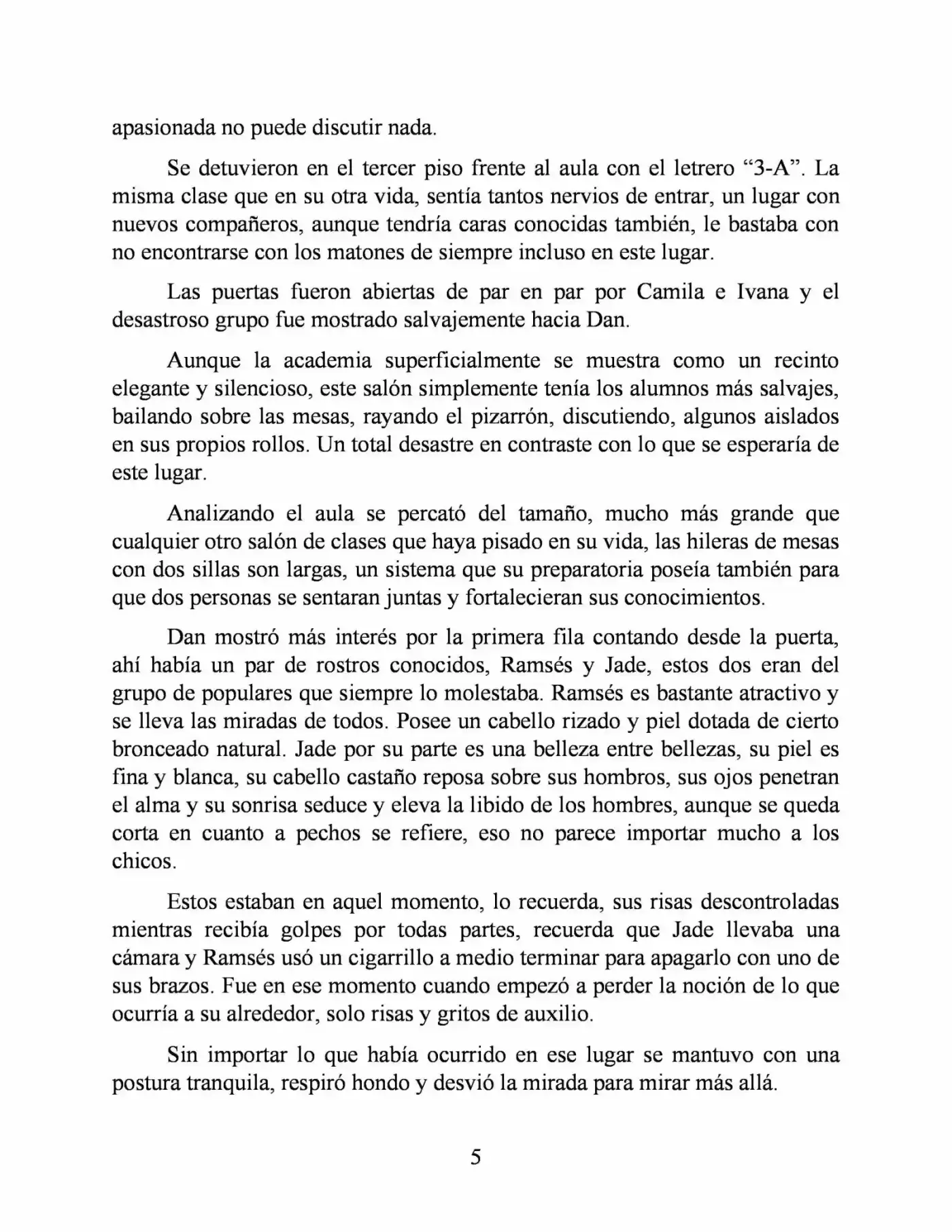 Odissey (Novela) - Capítulo 1 - Página 5 - LectorTMOo