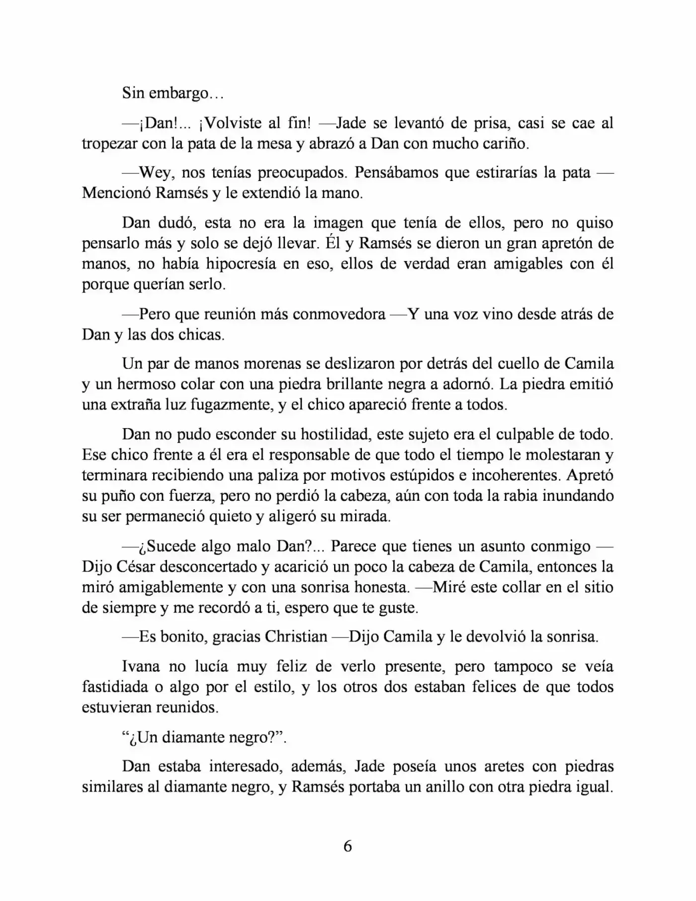 Odissey (Novela) - Capítulo 1 - Página 6 - LectorTMOo