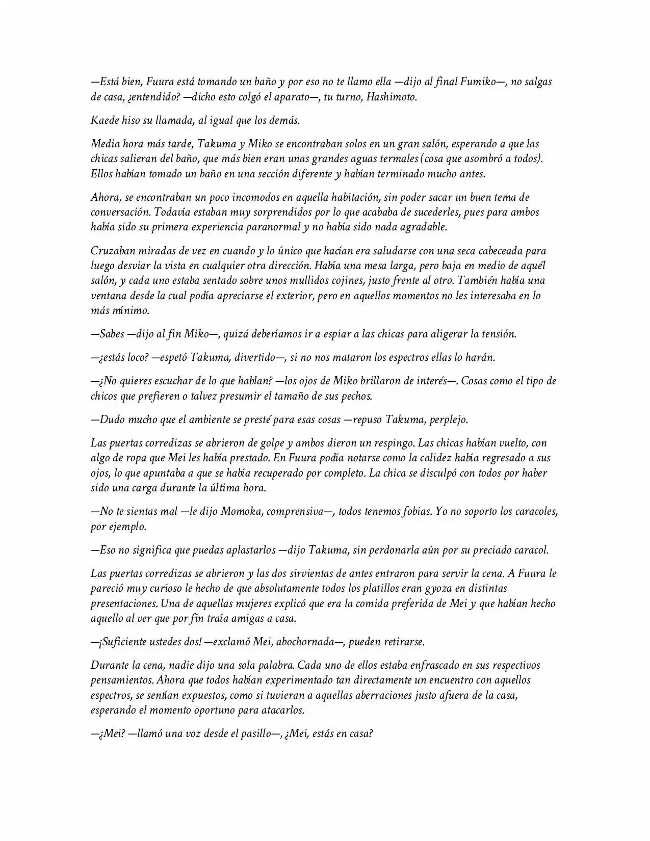 Ogimachi (Novela) - Capítulo 10 - Página 4 - LectorTMOo