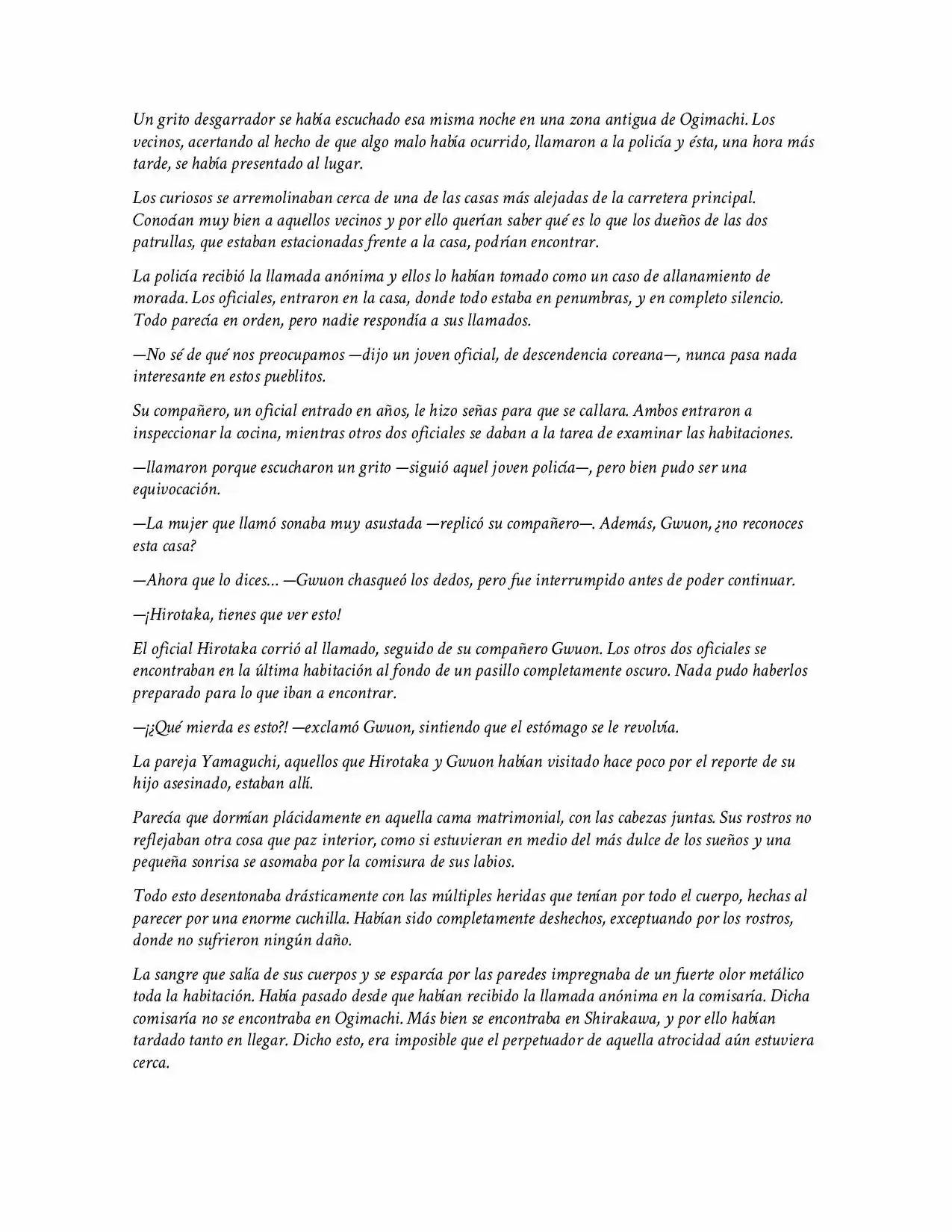 Ogimachi (Novela) - Capítulo 10 - Página 7 - LectorTMOo