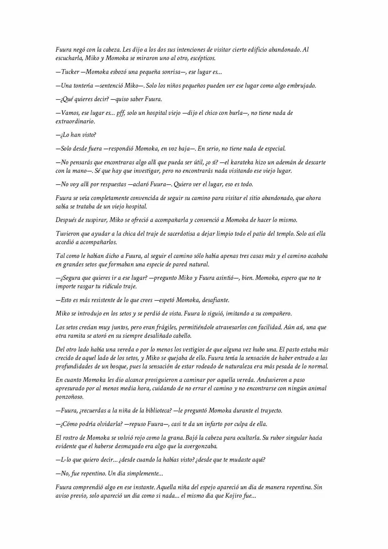 Ogimachi (Novela) - Capítulo 11 - Página 6 - LectorTMOo