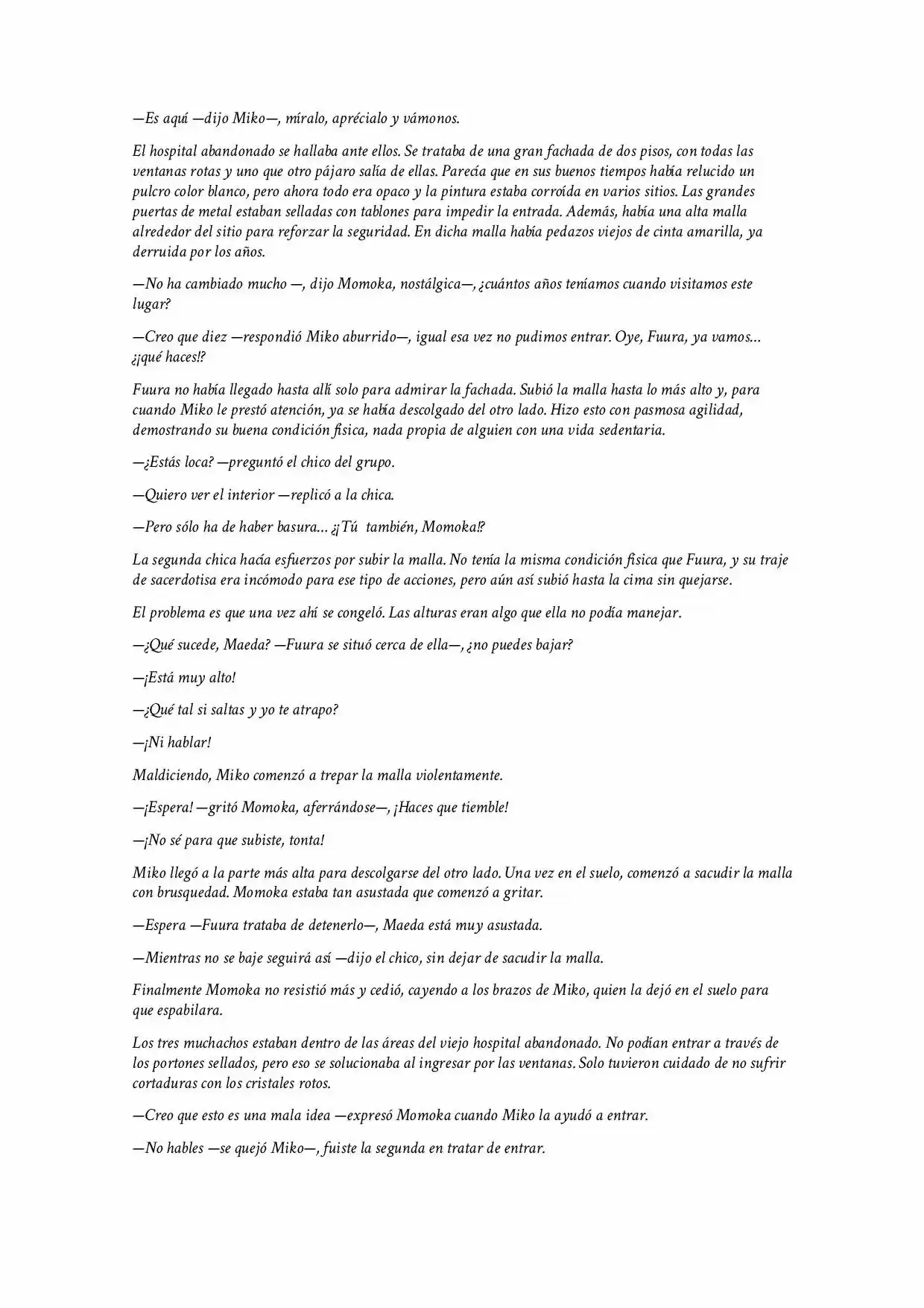 Ogimachi (Novela) - Capítulo 11 - Página 7 - LectorTMOo