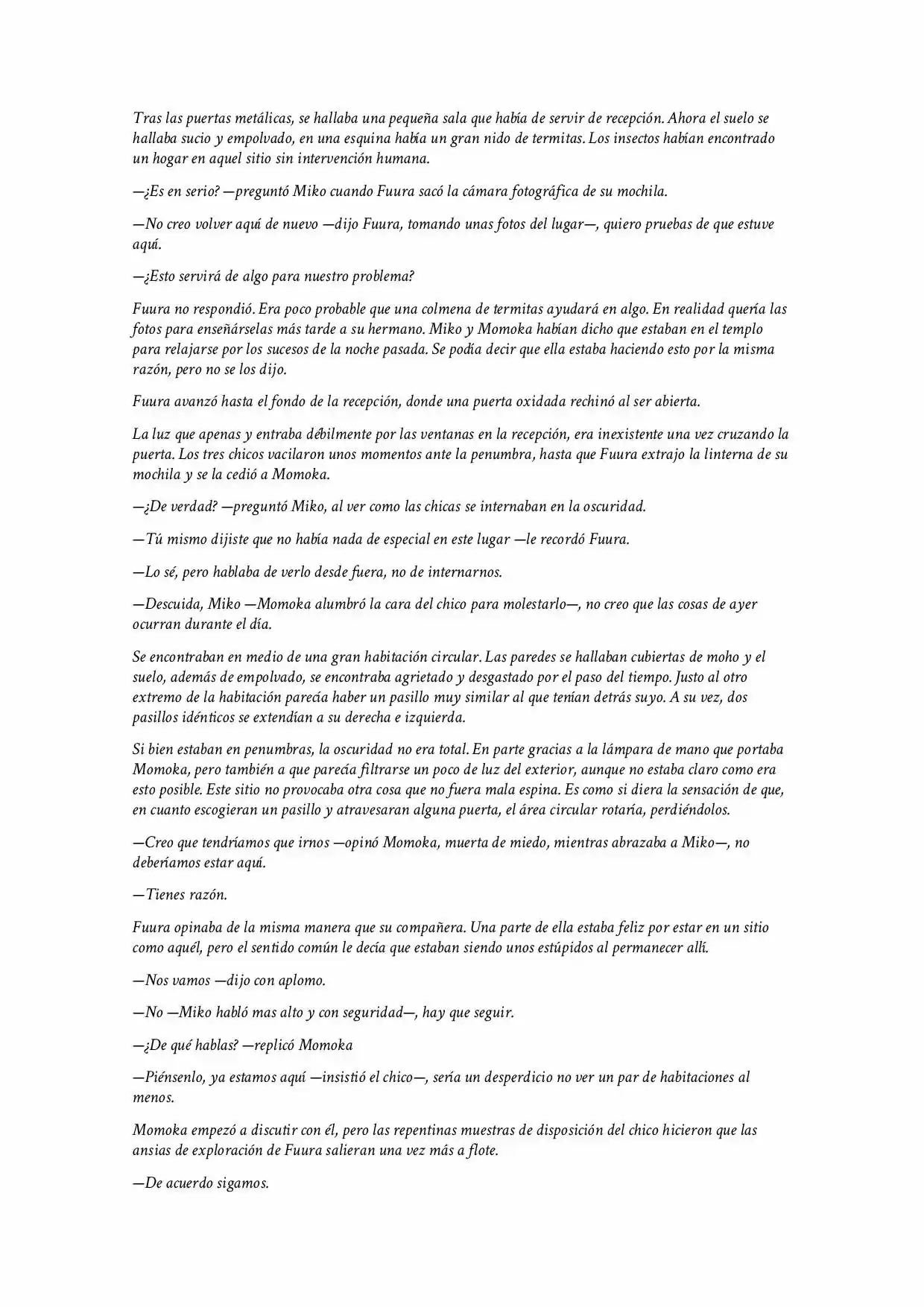 Ogimachi (Novela) - Capítulo 11 - Página 8 - LectorTMOo