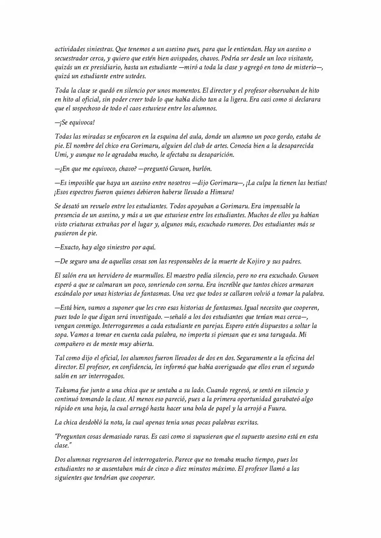 Ogimachi (Novela) - Capítulo 13 - Página 5 - LectorTMOo