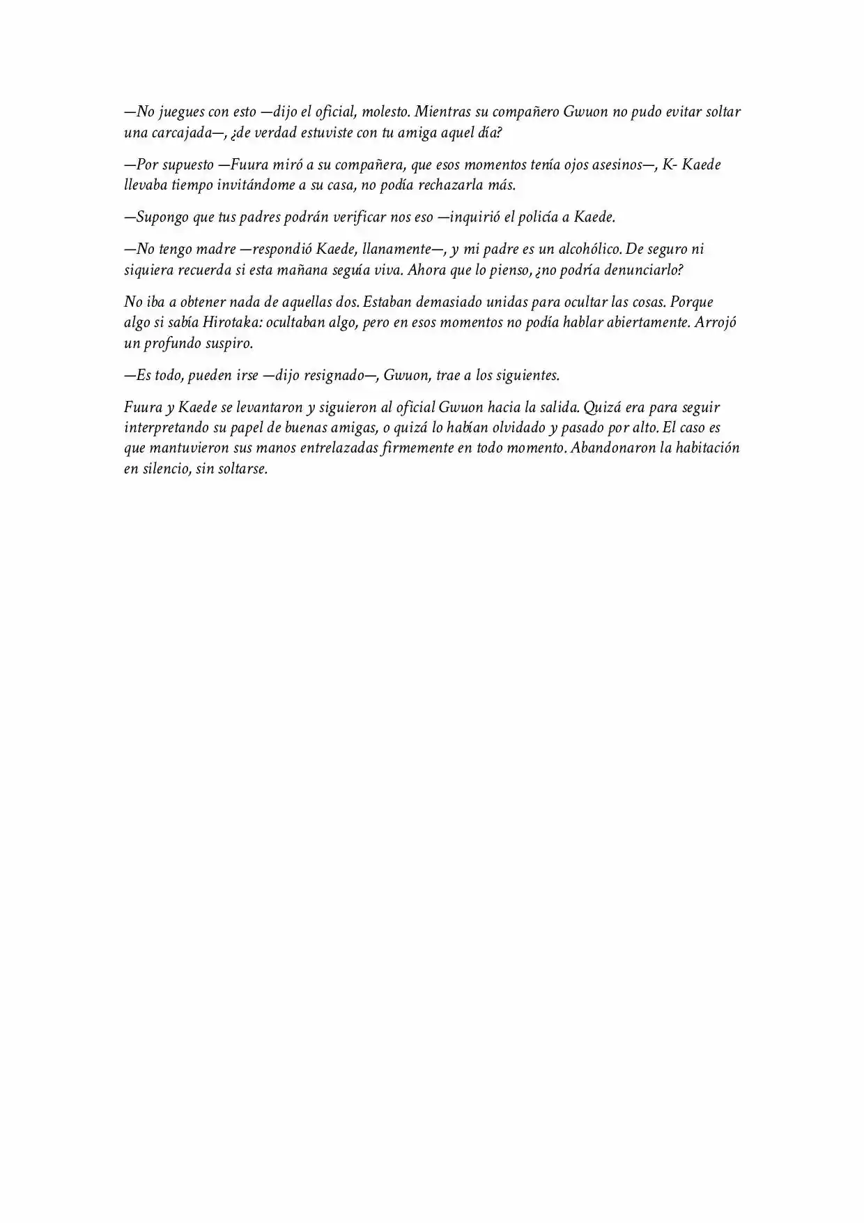 Ogimachi (Novela) - Capítulo 13 - Página 9 - LectorTMOo