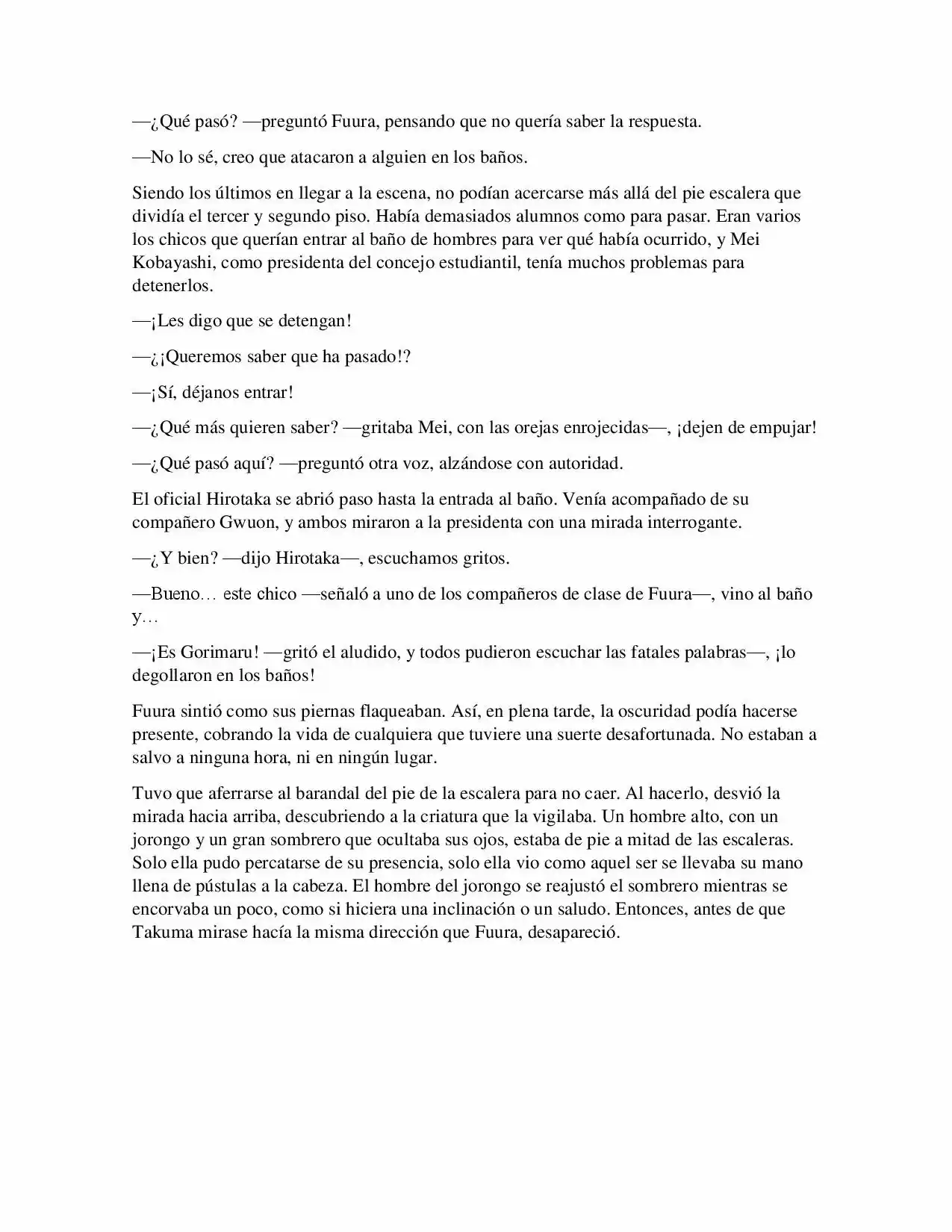 Ogimachi (Novela) - Capítulo 14 - Página 6 - LectorTMOo