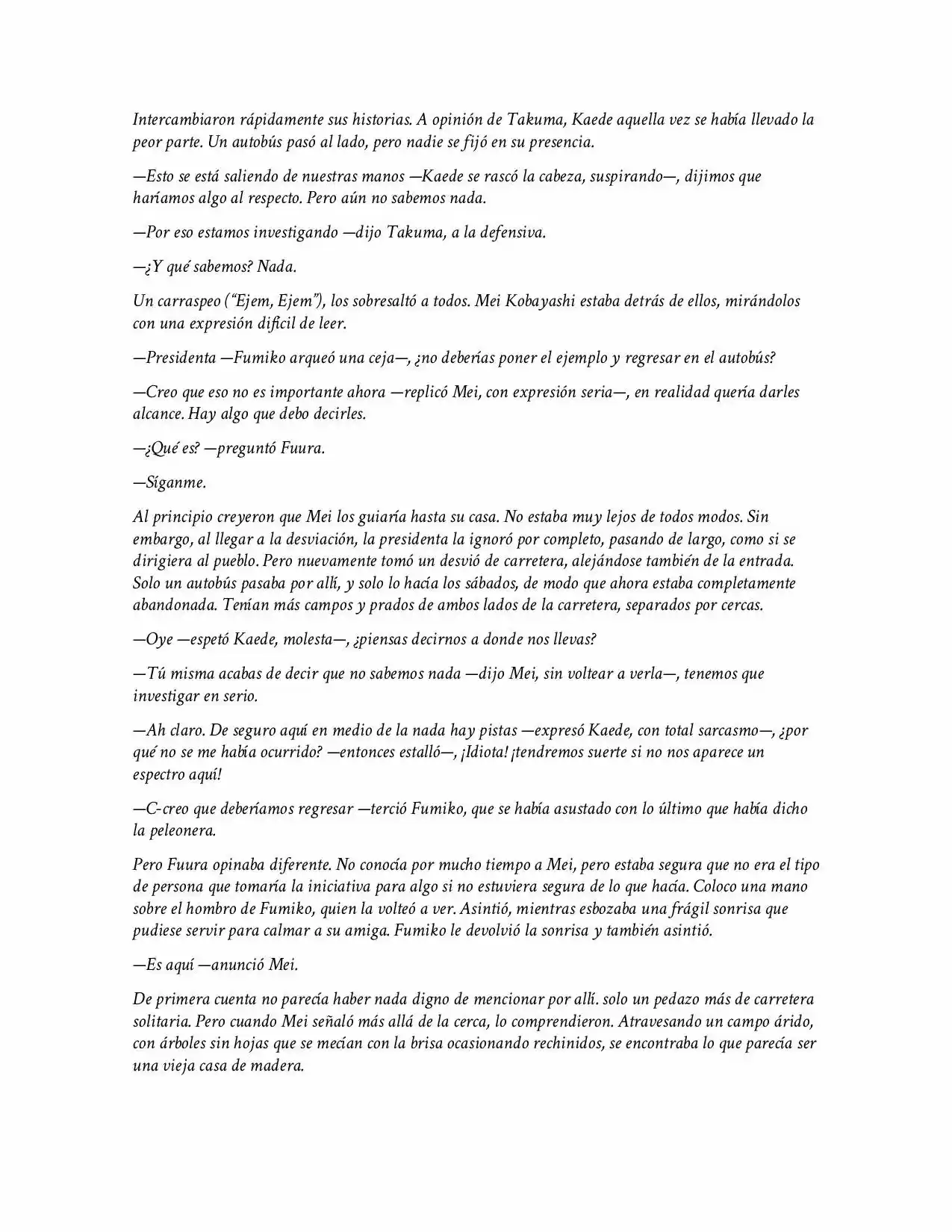 Ogimachi (Novela) - Capítulo 15 - Página 4 - LectorTMOo