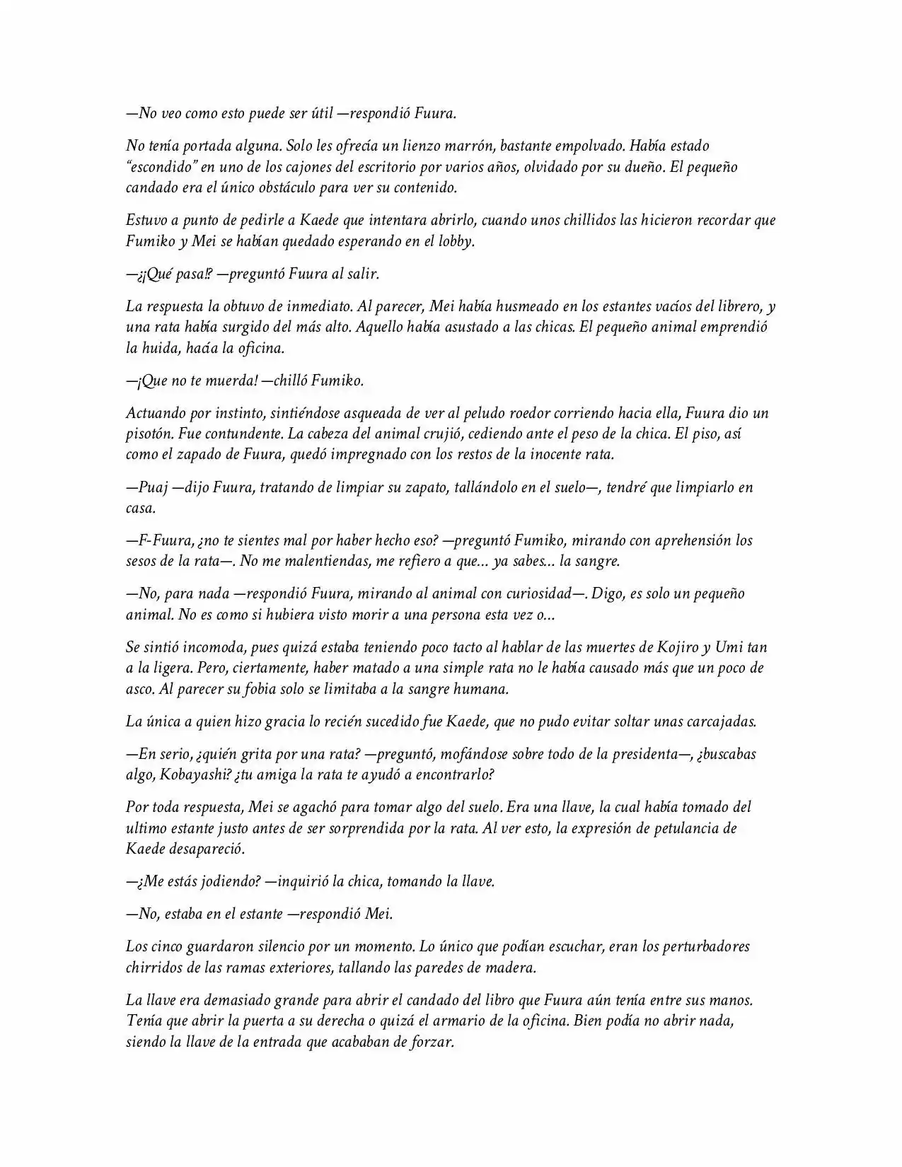 Ogimachi (Novela) - Capítulo 16 - Página 5 - LectorTMOo
