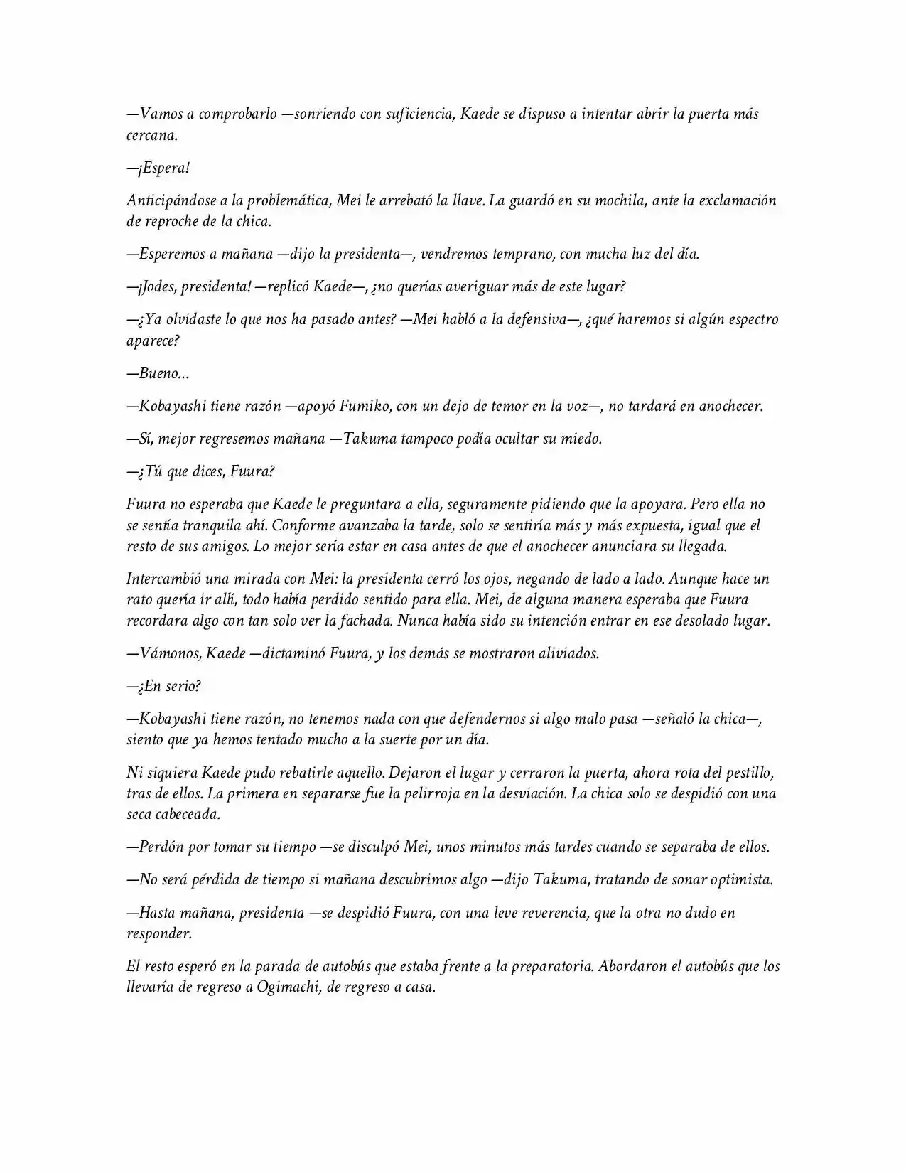 Ogimachi (Novela) - Capítulo 16 - Página 6 - LectorTMOo