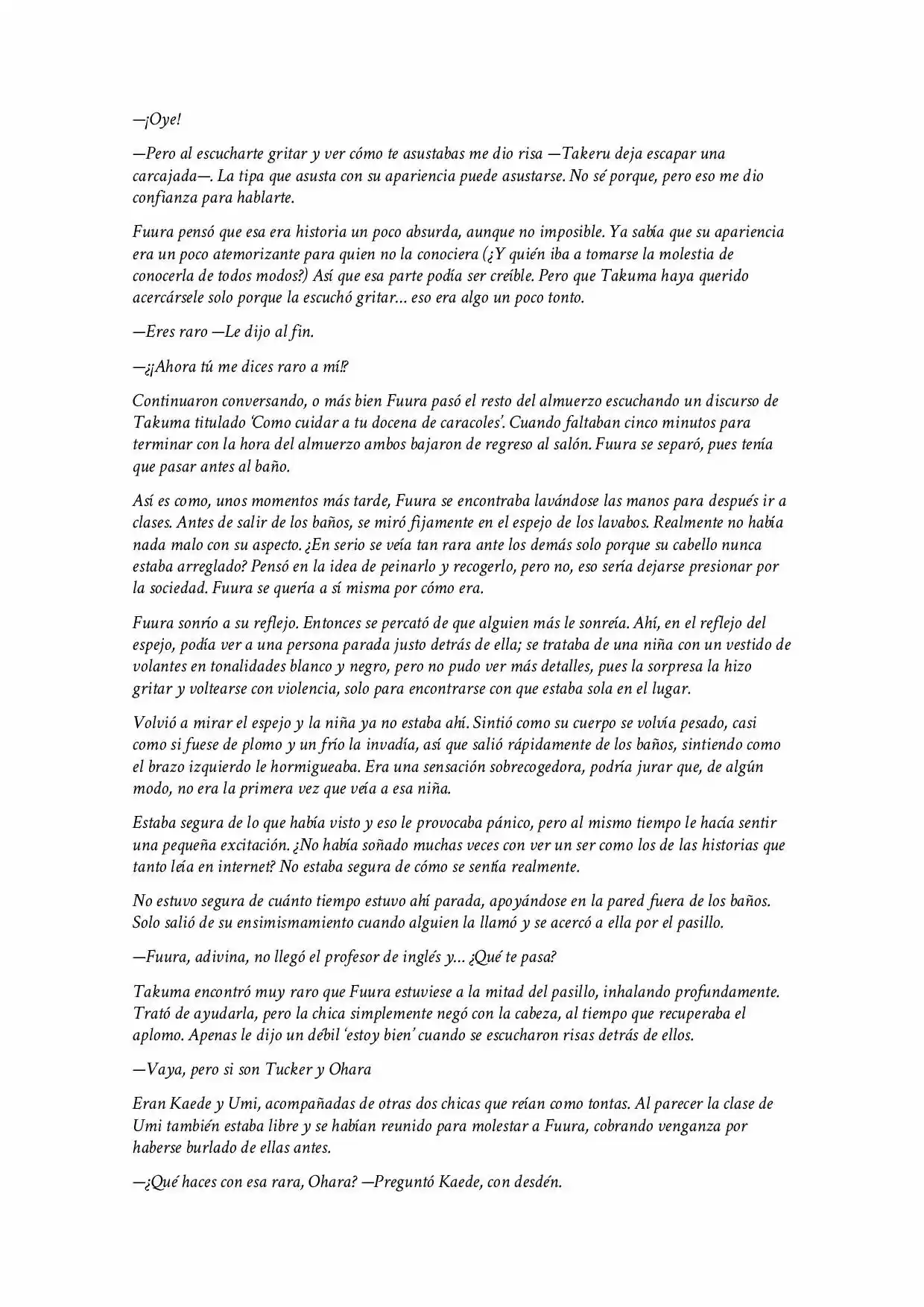 Ogimachi (Novela) - Capítulo 3 - Página 4 - LectorTMOo