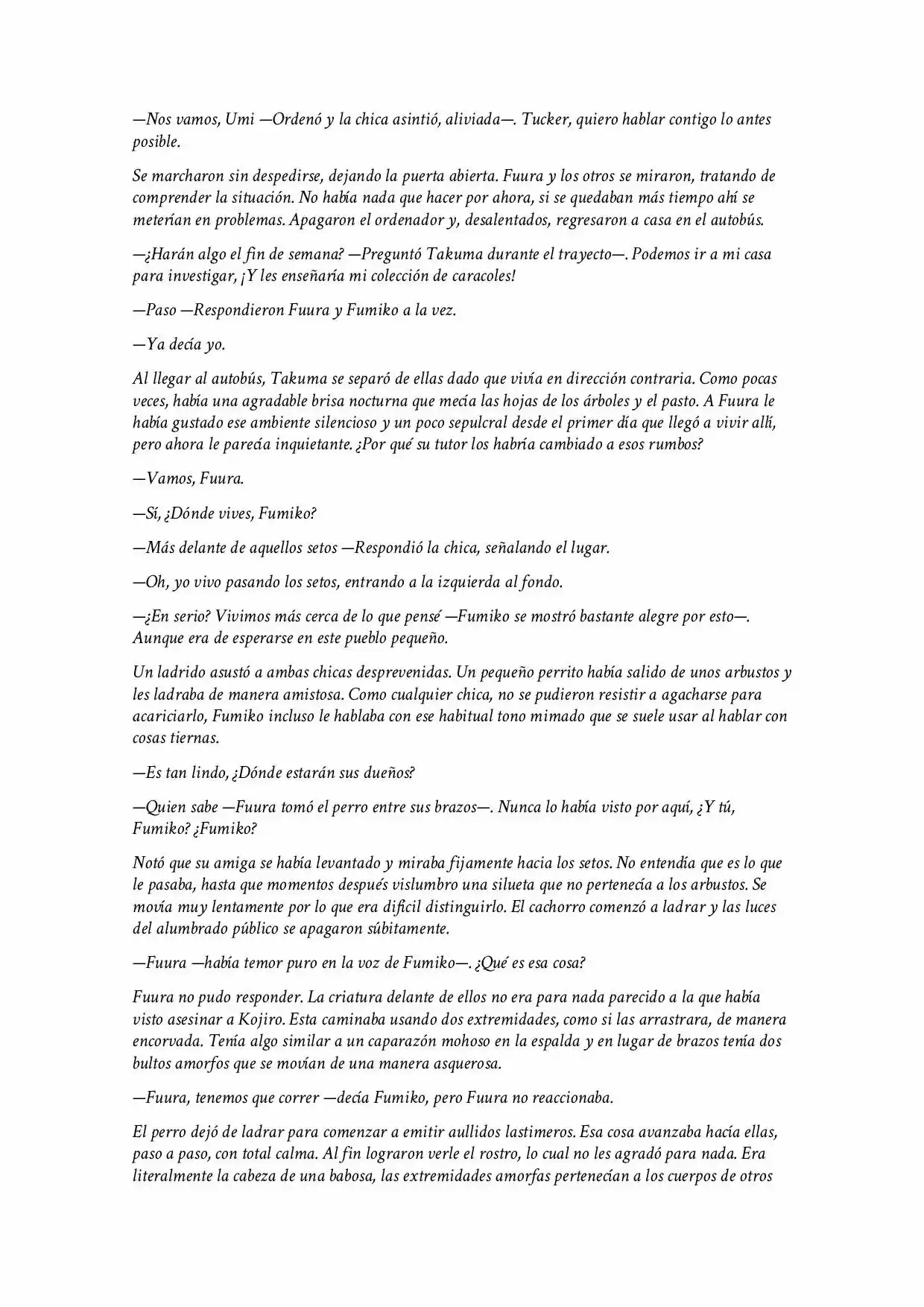 Ogimachi (Novela) - Capítulo 6 - Página 8 - LectorTMOo