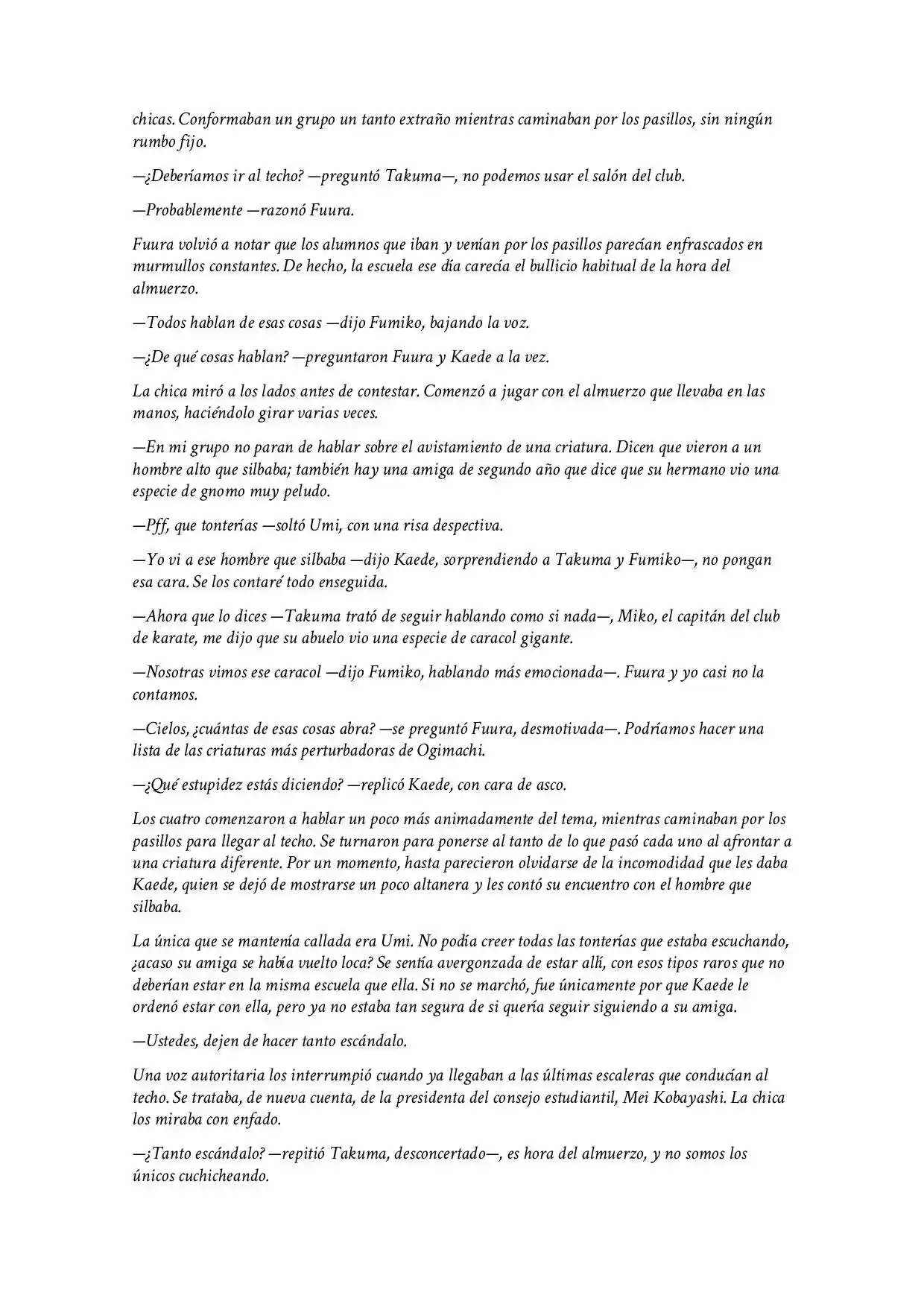 Ogimachi (Novela) - Capítulo 8 - Página 4 - LectorTMOo