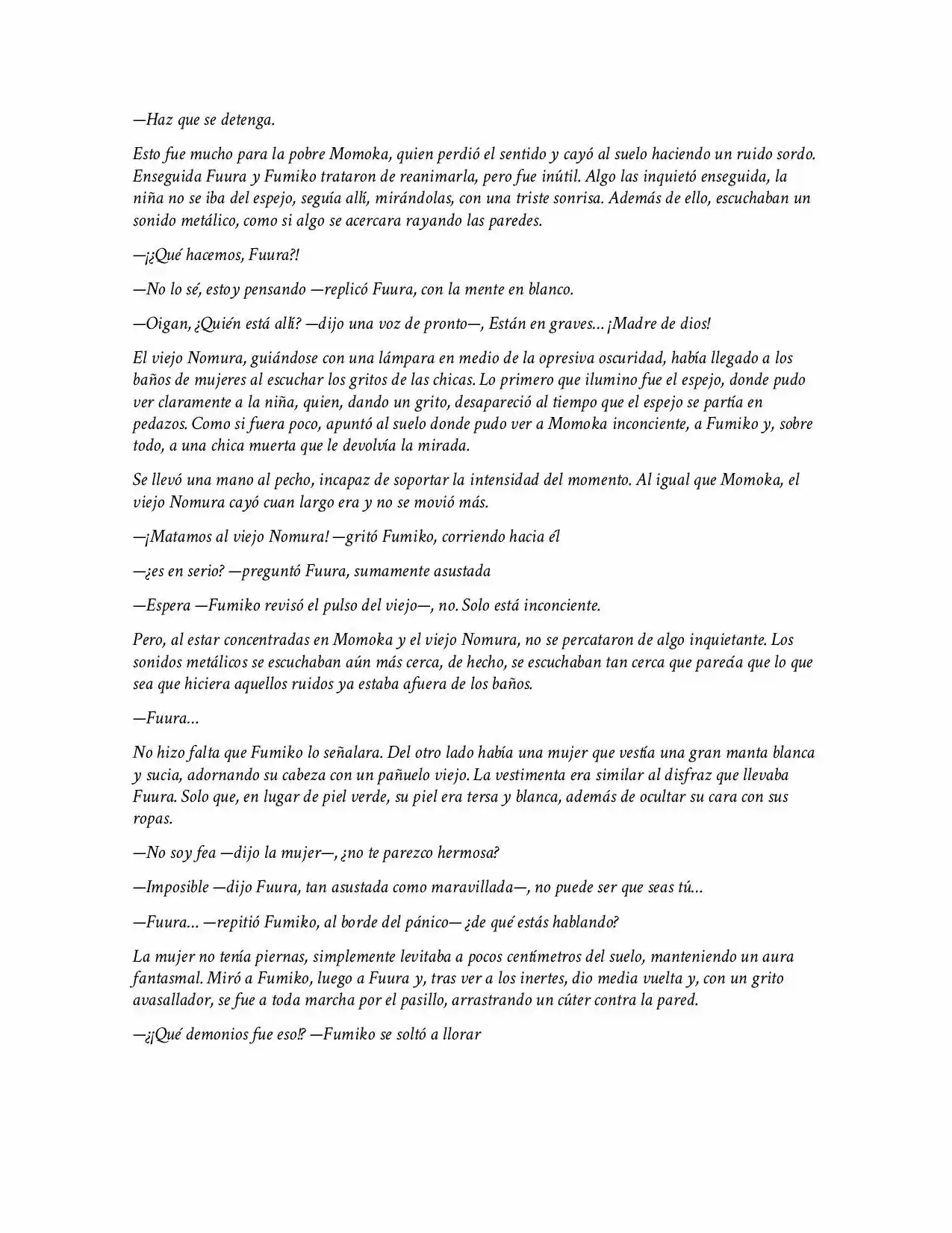 Ogimachi (Novela) - Capítulo 9 - Página 6 - LectorTMOo