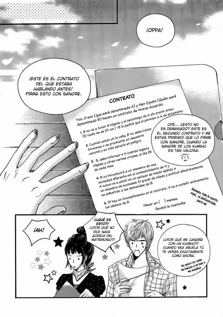 Oh My Romantic Kumiho capítulo 1.2 página 37