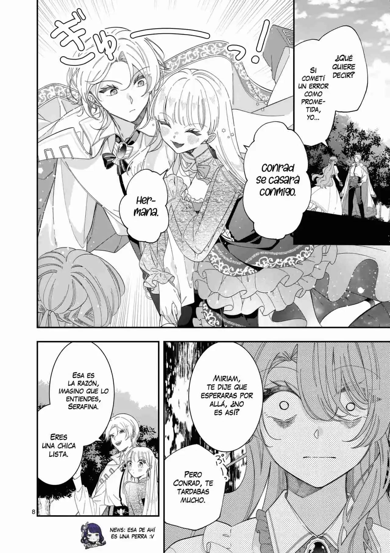 Ohariko Reijou To Koori No Hakushaku No Shiroi Kekkon - Capítulo 1 - Página 8 - LectorTMOo