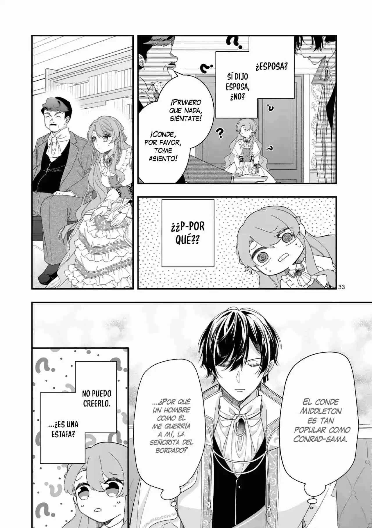 Ohariko Reijou To Koori No Hakushaku No Shiroi Kekkon - Capítulo 1 - Página 33 - LectorTMOo