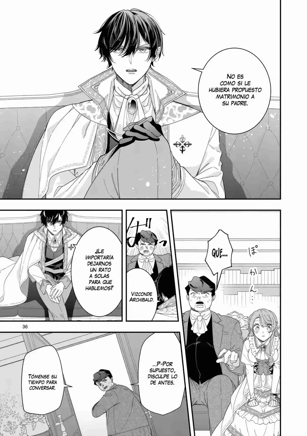 Ohariko Reijou To Koori No Hakushaku No Shiroi Kekkon - Capítulo 1 - Página 36 - LectorTMOo