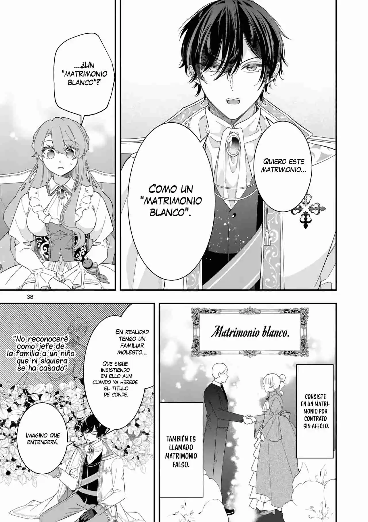 Ohariko Reijou To Koori No Hakushaku No Shiroi Kekkon - Capítulo 1 - Página 38 - LectorTMOo