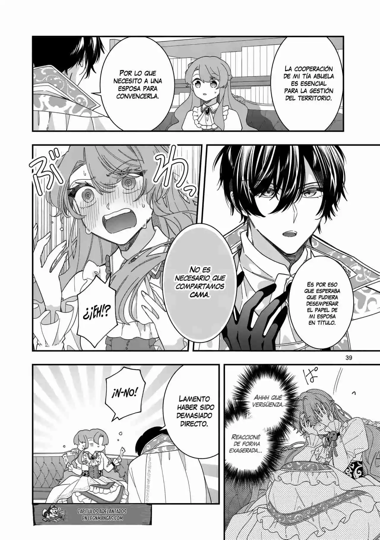 Ohariko Reijou To Koori No Hakushaku No Shiroi Kekkon - Capítulo 1 - Página 39 - LectorTMOo