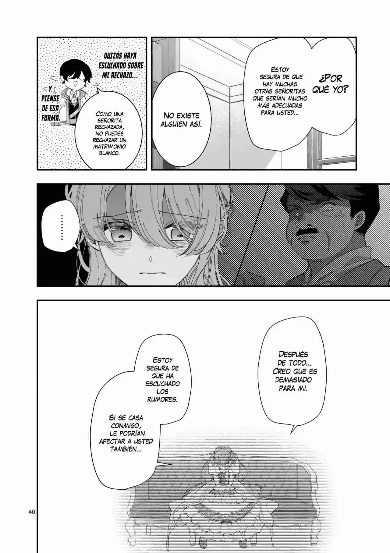 Ohariko Reijou To Koori No Hakushaku No Shiroi Kekkon - Capítulo 1 - Página 40 - LectorTMOo