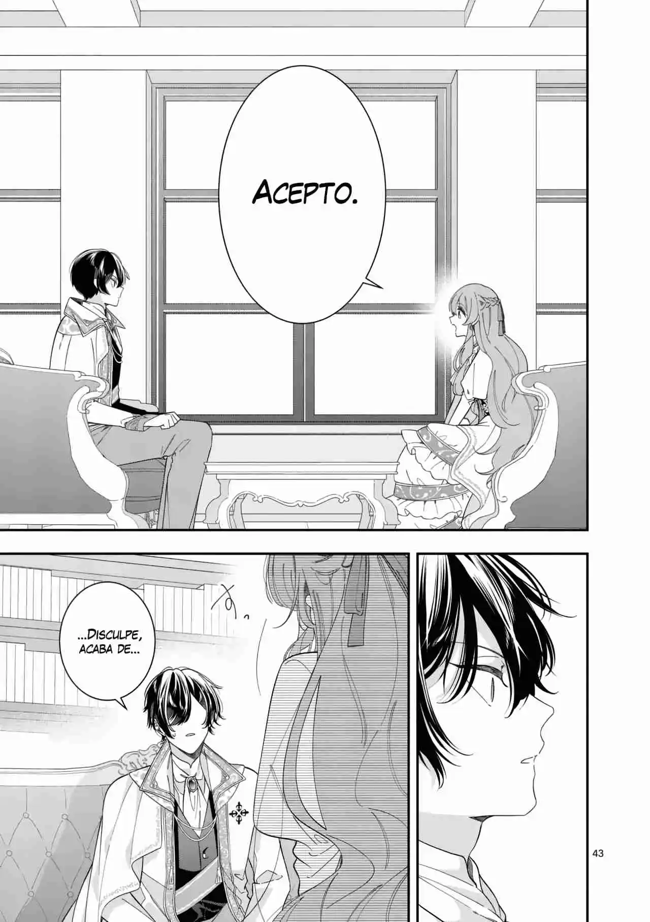 Ohariko Reijou To Koori No Hakushaku No Shiroi Kekkon - Capítulo 1 - Página 43 - LectorTMOo