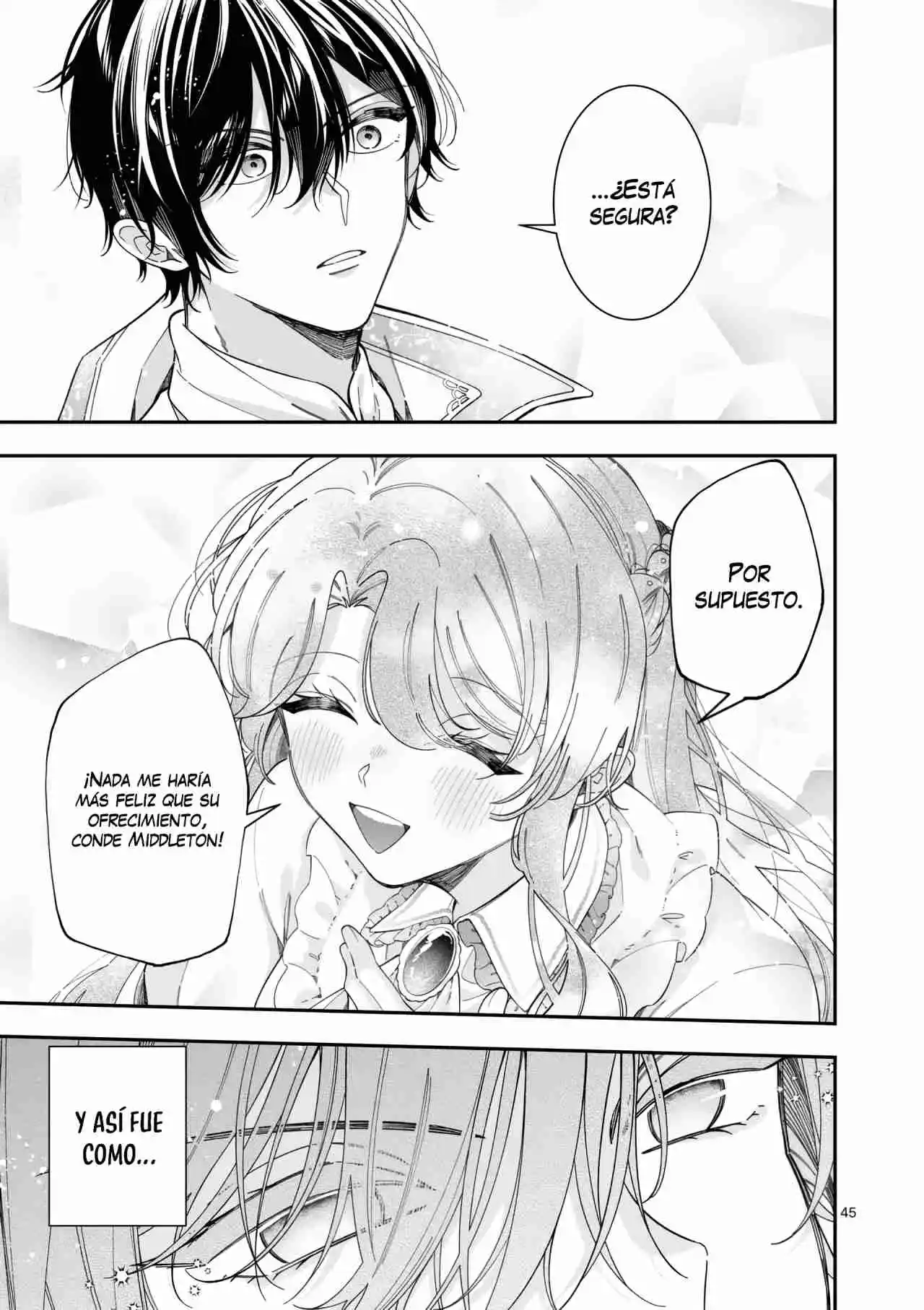 Ohariko Reijou To Koori No Hakushaku No Shiroi Kekkon - Capítulo 1 - Página 45 - LectorTMOo