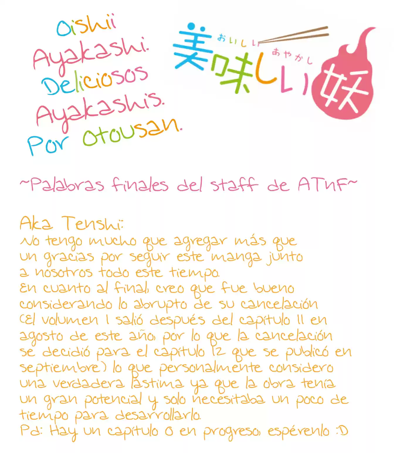 Oishii Ayakashi - Capítulo 14 - Página 24 - LectorTMOo