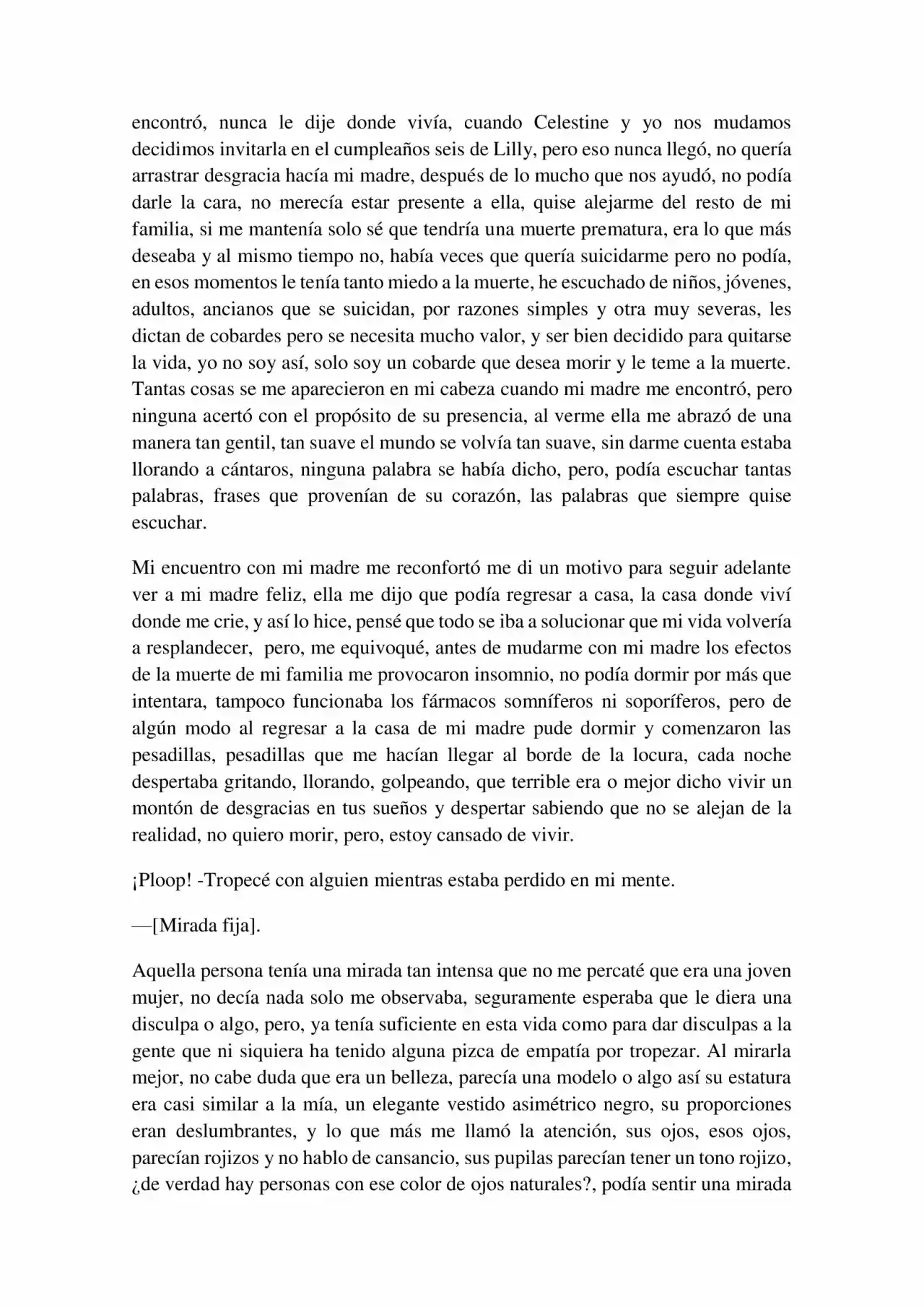Ojeras (Novela) - Capítulo 1 - Página 9 - LectorTMOo