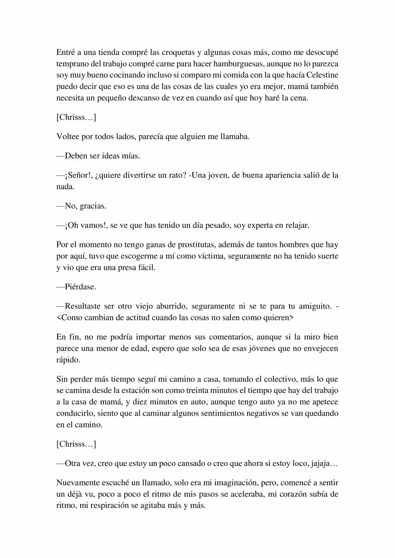 Ojeras (Novela) - Capítulo 1 - Página 12 - LectorTMOo