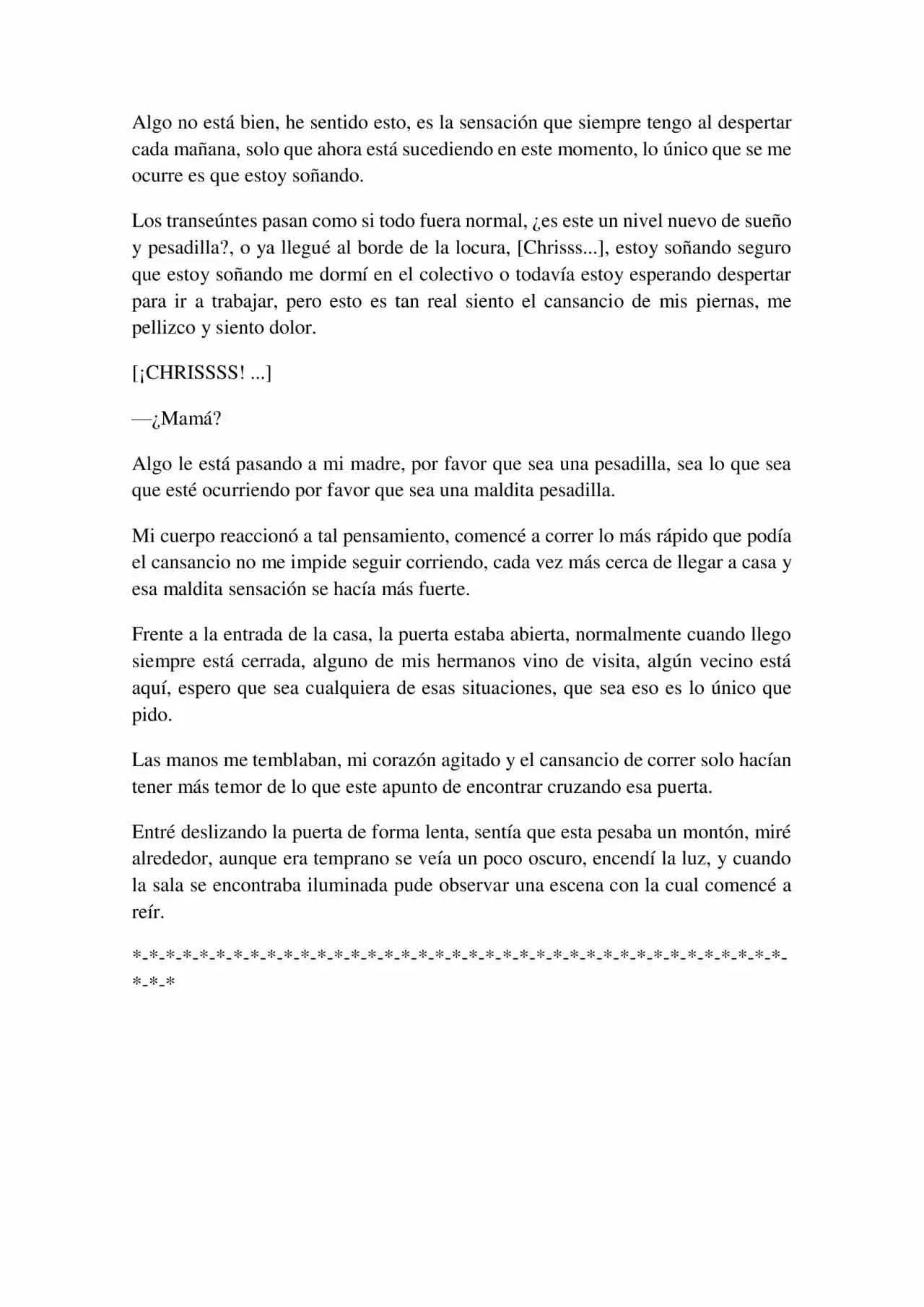 Ojeras (Novela) - Capítulo 1 - Página 13 - LectorTMOo