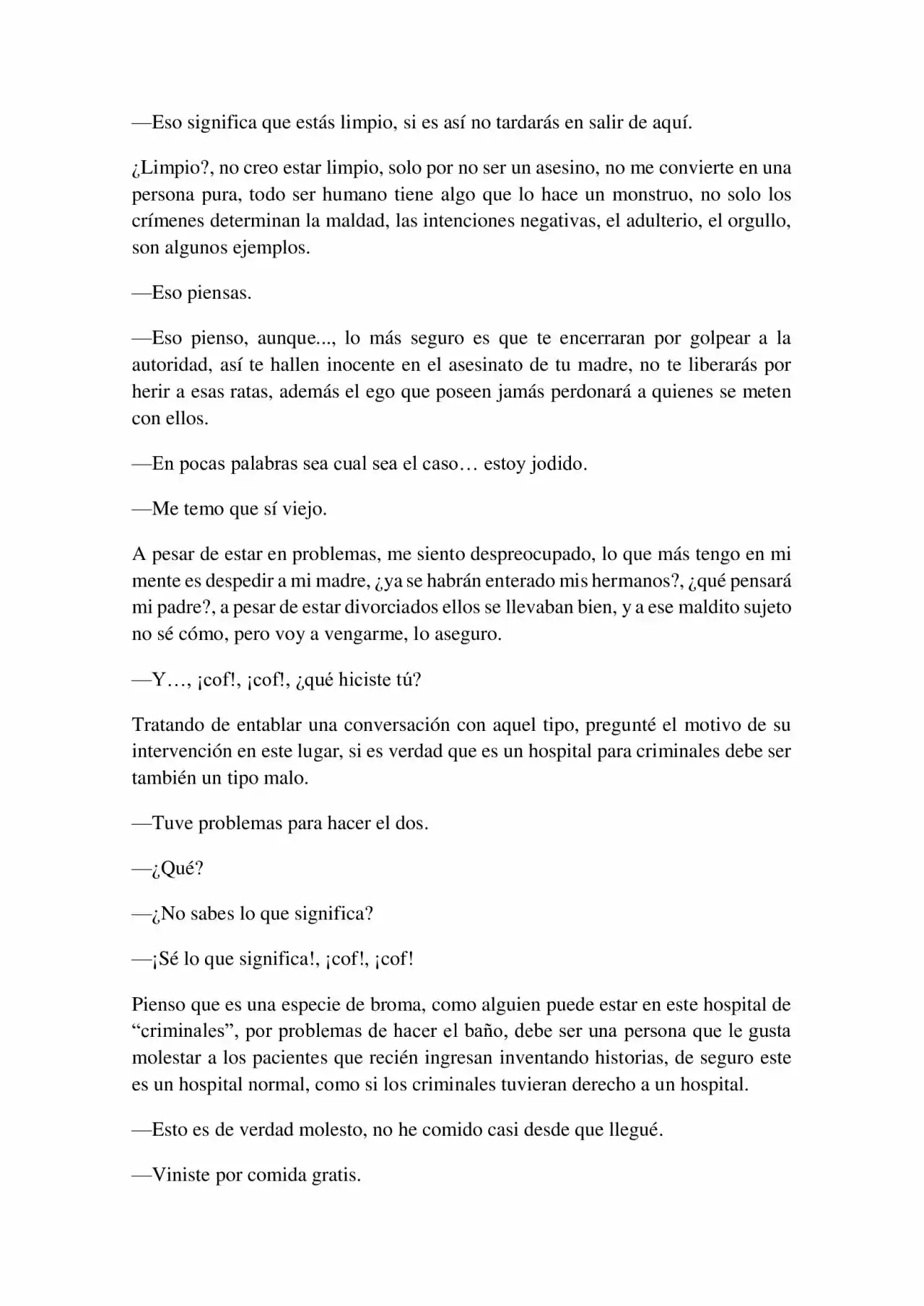 Ojeras (Novela) - Capítulo 3 - Página 5 - LectorTMOo