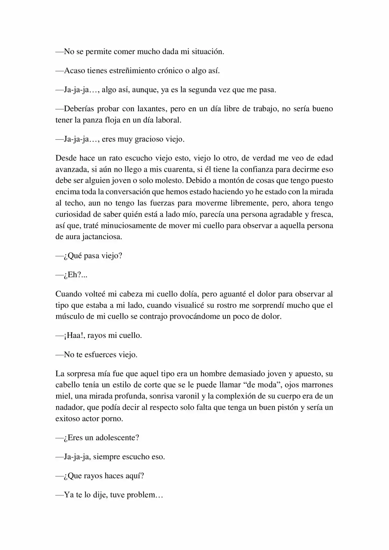 Ojeras (Novela) - Capítulo 3 - Página 6 - LectorTMOo