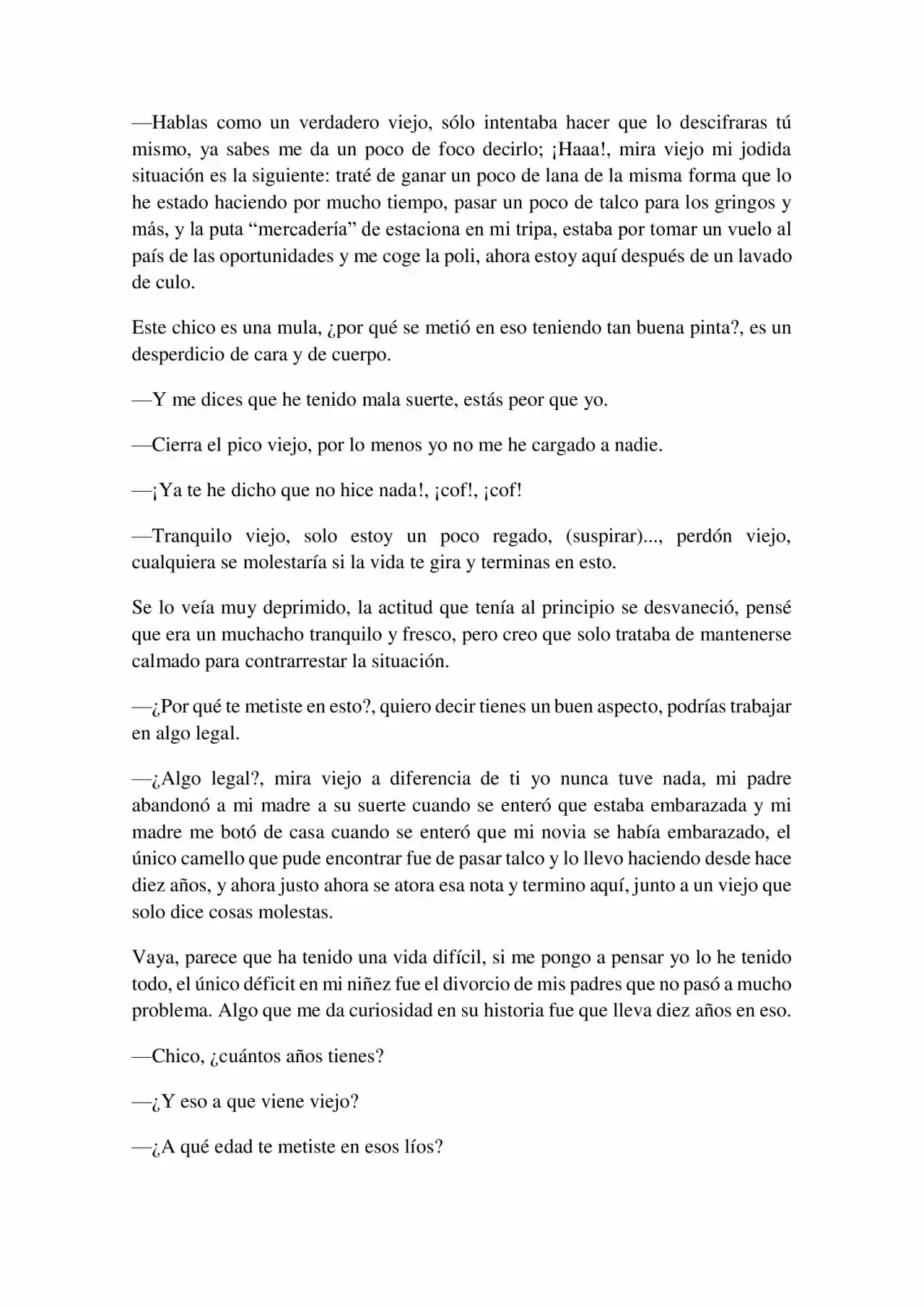 Ojeras (Novela) - Capítulo 3 - Página 8 - LectorTMOo