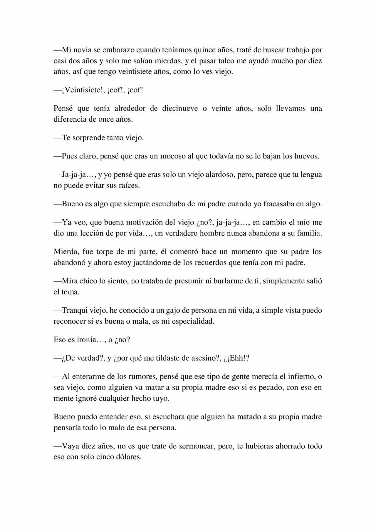 Ojeras (Novela) - Capítulo 3 - Página 9 - LectorTMOo