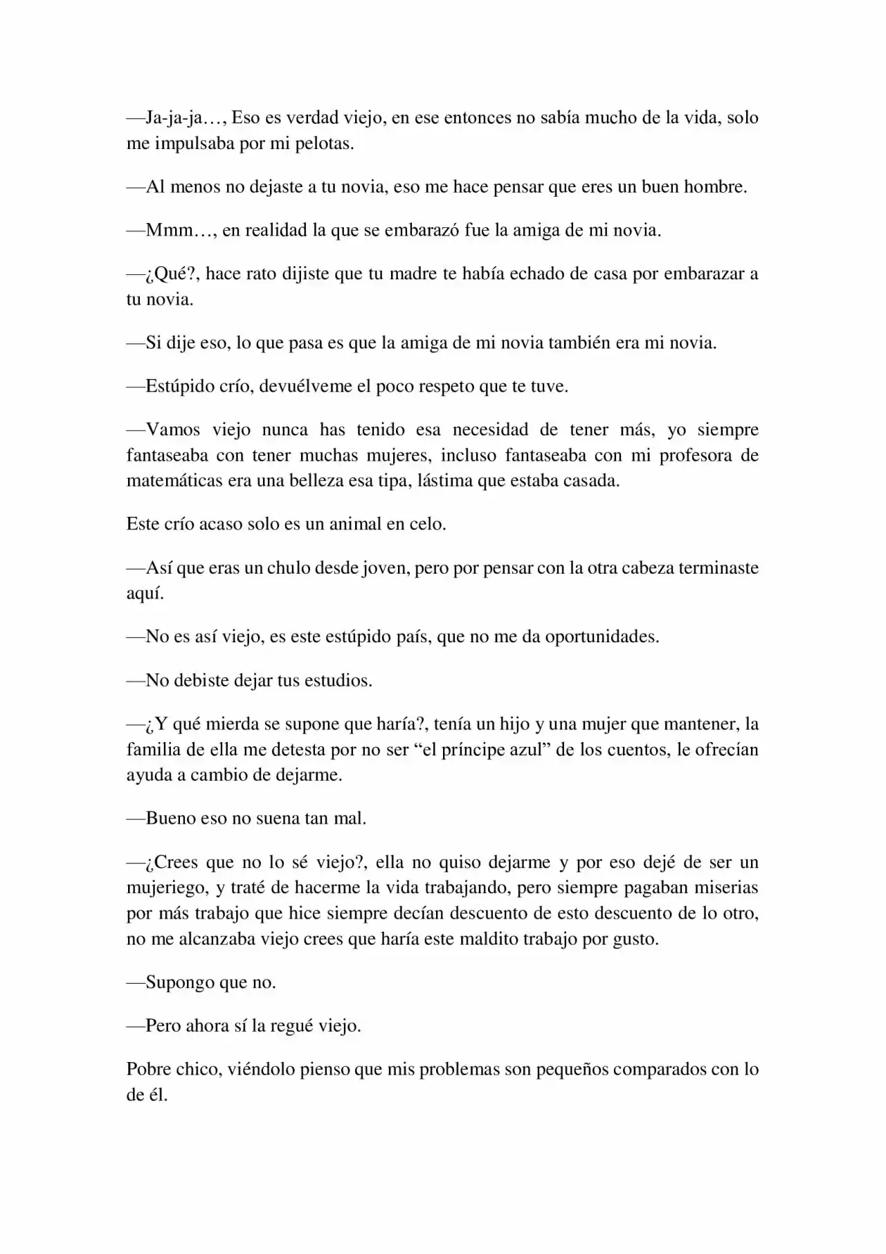 Ojeras (Novela) - Capítulo 3 - Página 10 - LectorTMOo