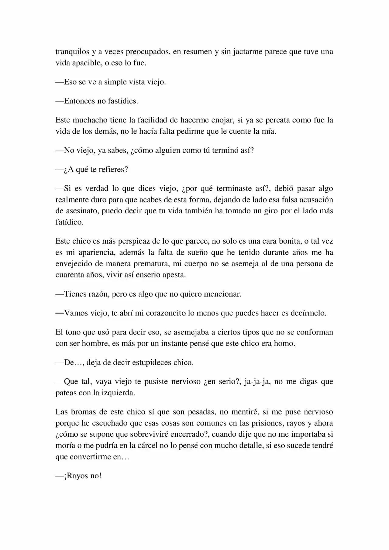 Ojeras (Novela) - Capítulo 3 - Página 12 - LectorTMOo