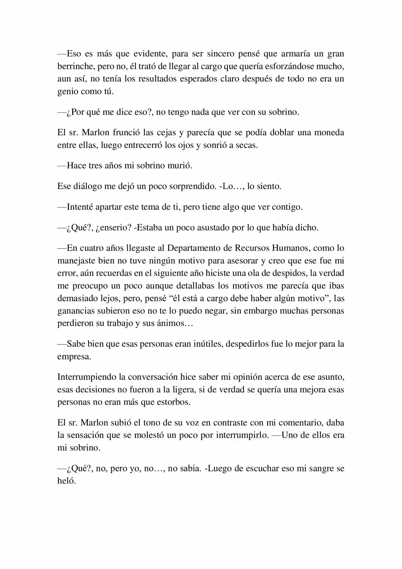 Ojeras (Novela) - Capítulo 4 - Página 4 - LectorTMOo