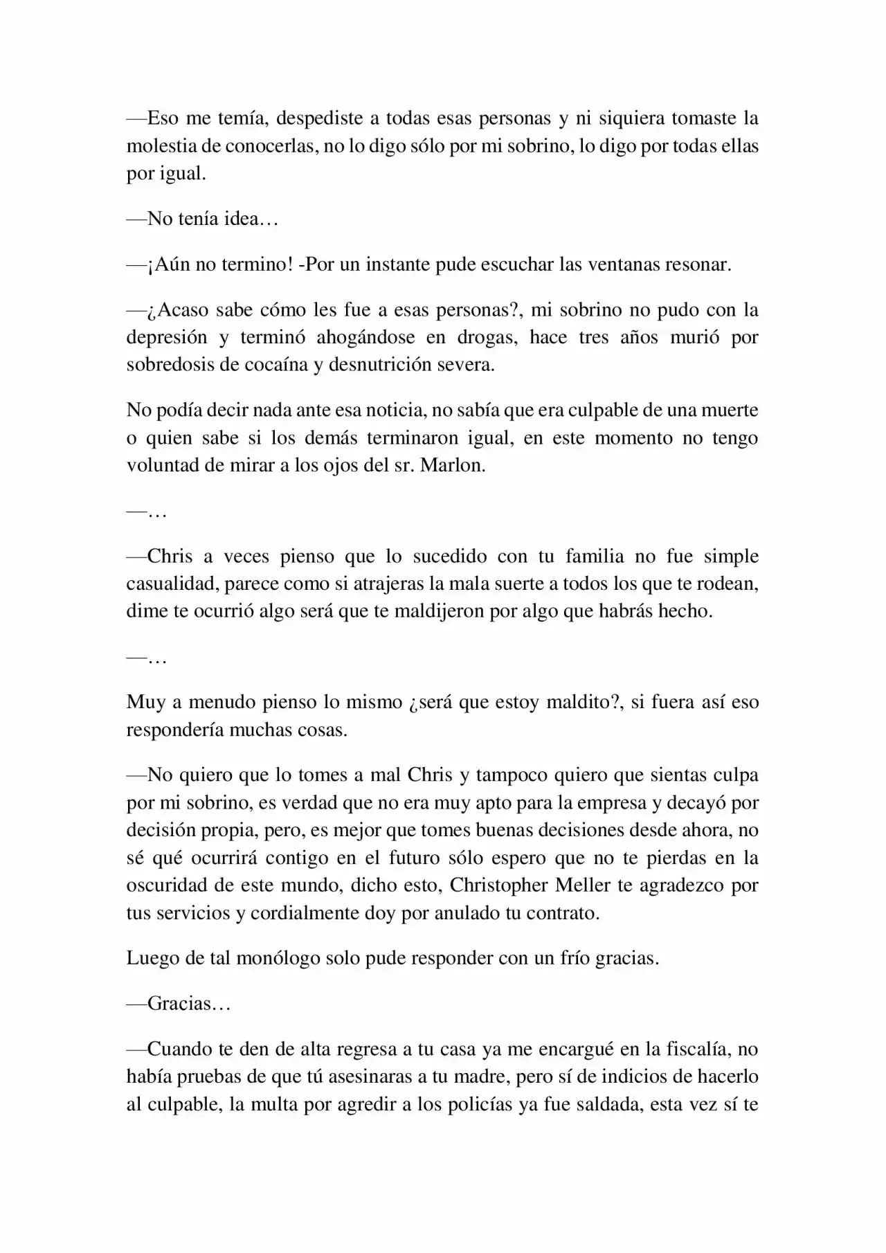 Ojeras (Novela) - Capítulo 4 - Página 5 - LectorTMOo