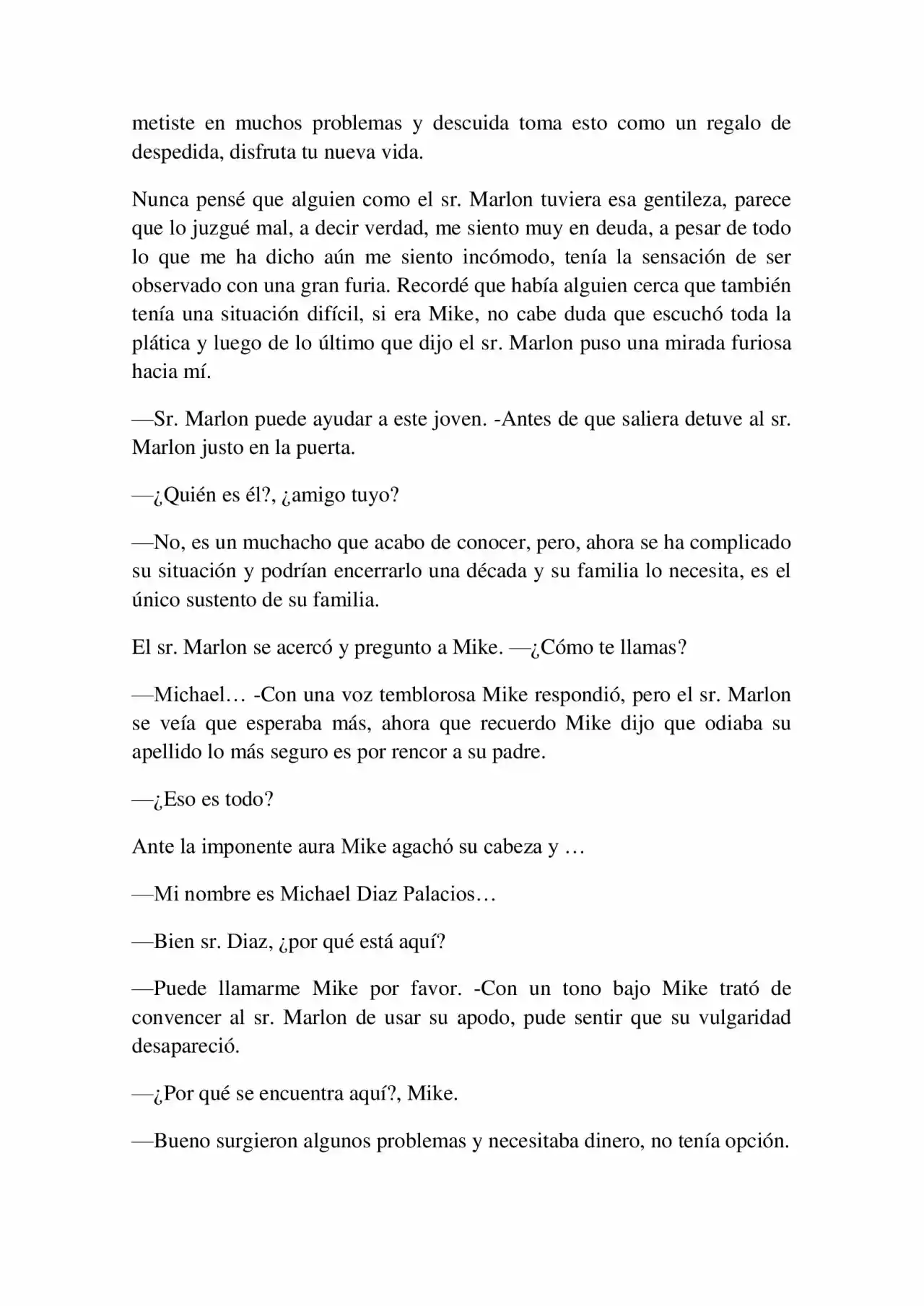 Ojeras (Novela) - Capítulo 4 - Página 6 - LectorTMOo
